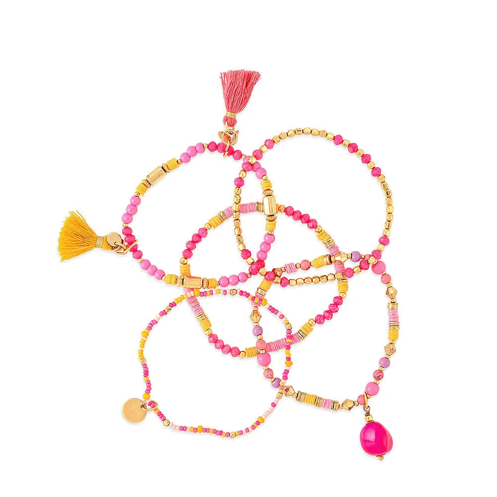 Lifesong Stacked Bracelet sold by Myra Bag product image thumbnail 3