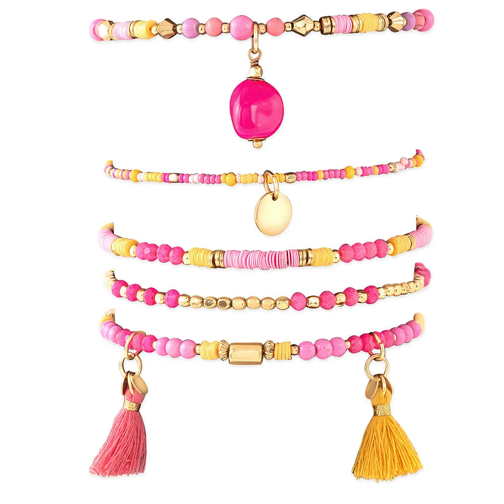 Lifesong Stacked Bracelet sold by Myra Bag