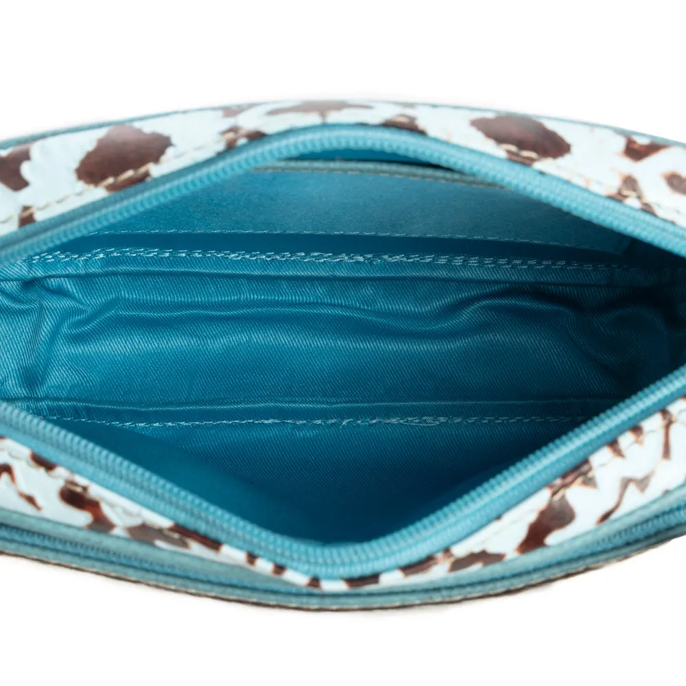 Tilla's Mine Trail Shoulder Bag in Turquoise & Black sold by Myra Bag product image thumbnail 5