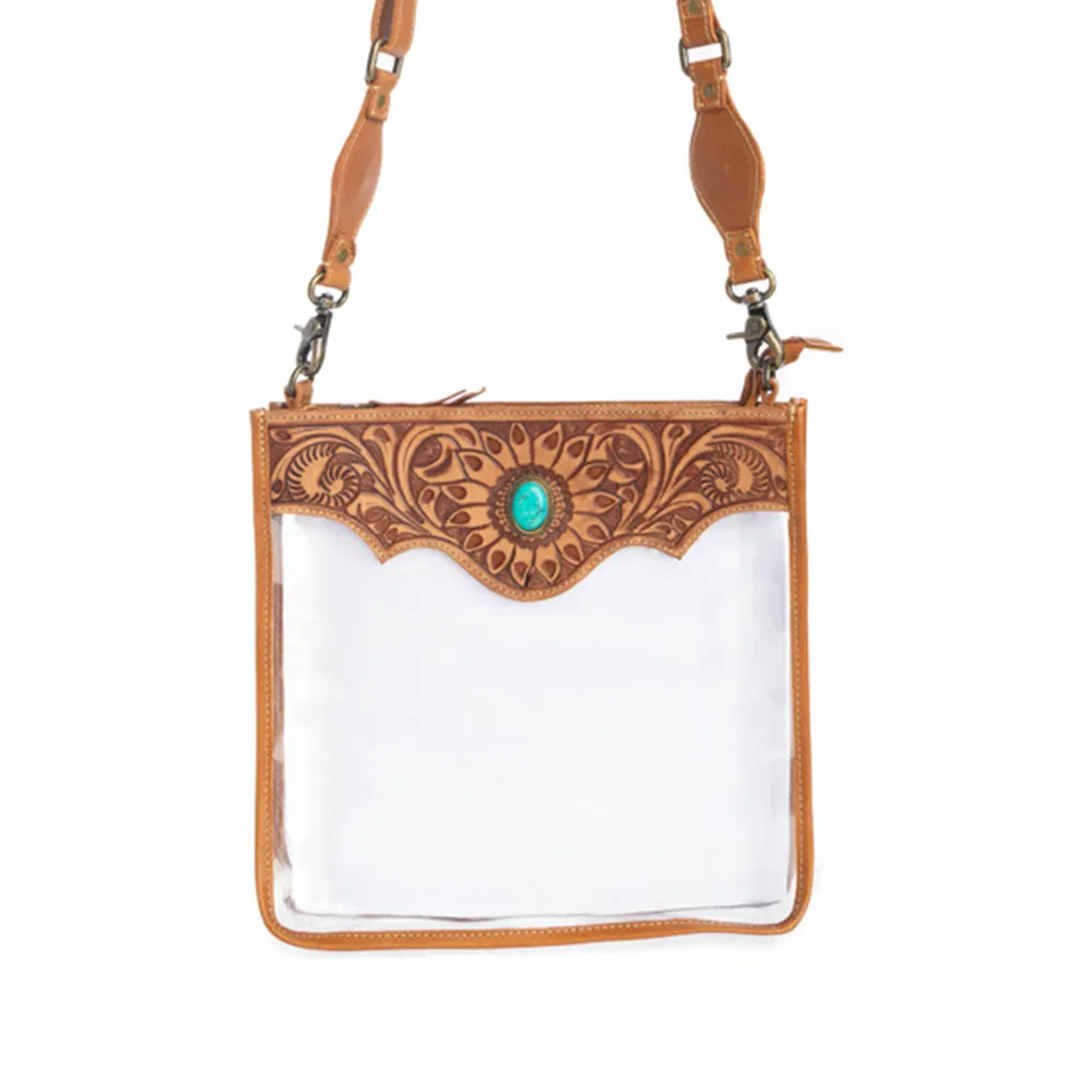 Eagle Roost Clear Bag sold by Myra Bag