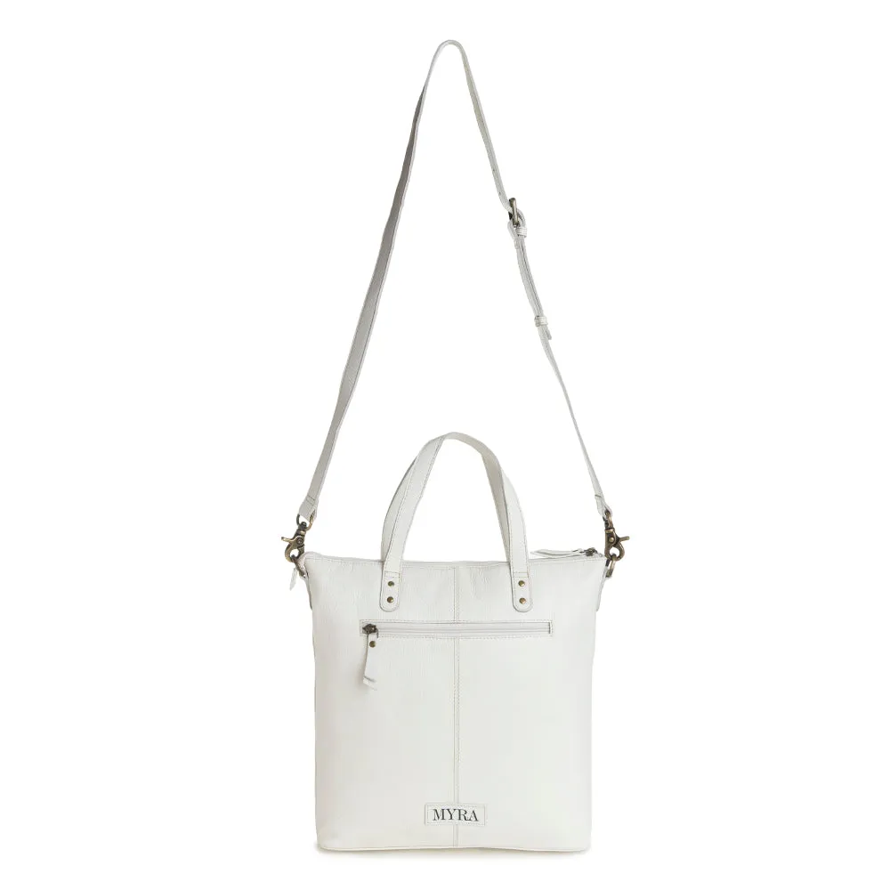Steerhallow Canyon Shoulder Bag in White sold by Myra Bag product image thumbnail 4
