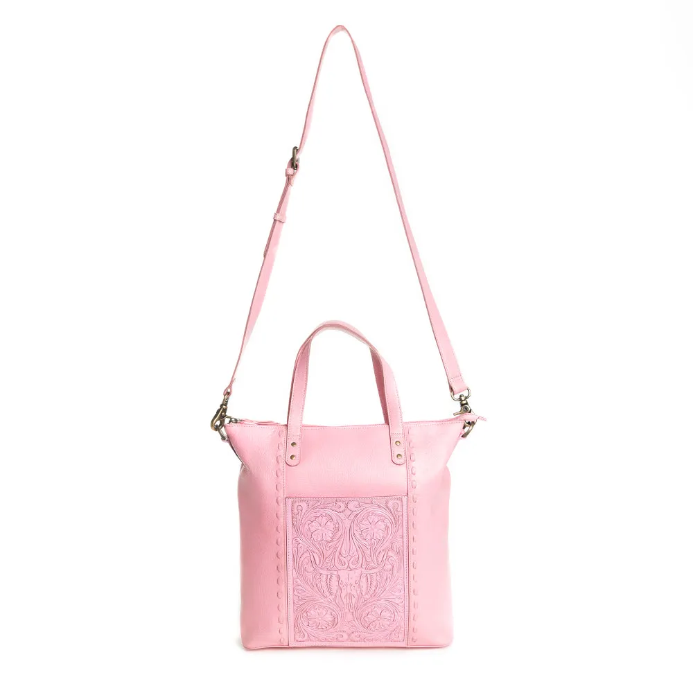 Steerhallow Canyon Shoulder Bag in Pink sold by Myra Bag product image thumbnail 2