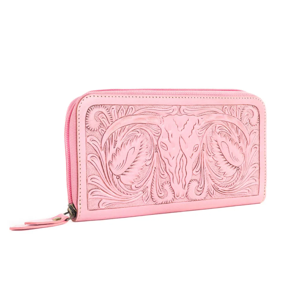 Steerhallow Canyon Wallet in Pink sold by Myra Bag product image thumbnail 2