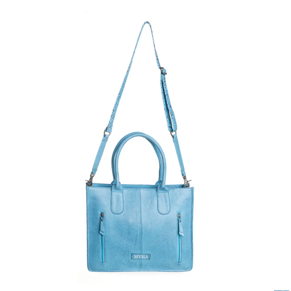 Angelstone Ridge Handbag in Sky Blue sold by Myra Bag product image thumbnail 3