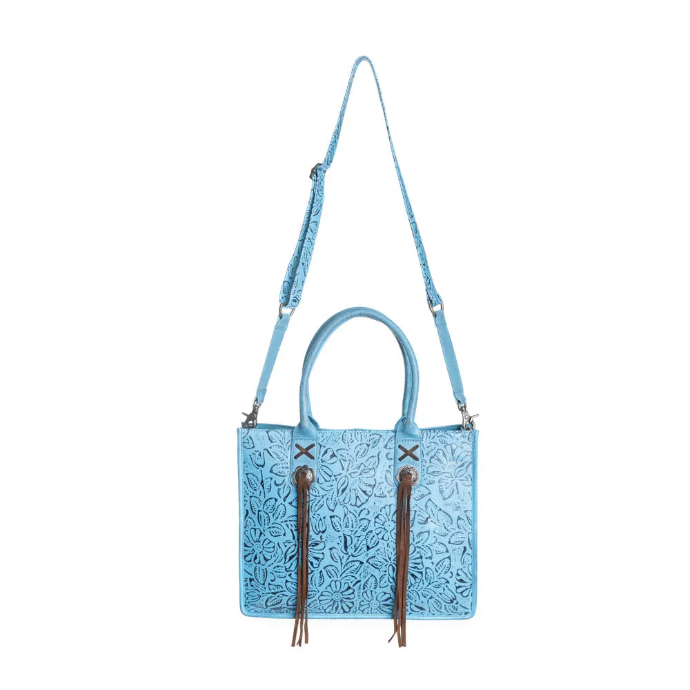Angelstone Ridge Handbag in Sky Blue sold by Myra Bag product image thumbnail 2