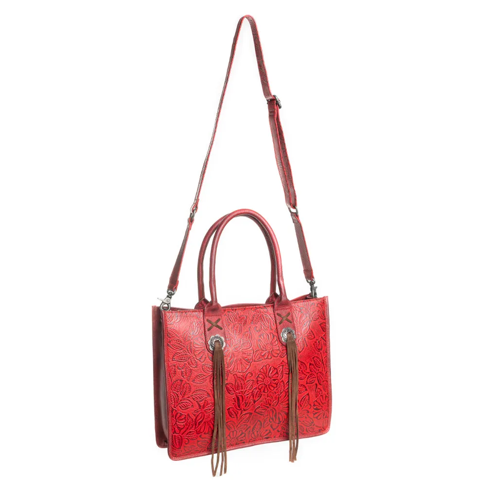 Angelstone Ridge Handbag in Scarlet sold by Myra Bag product image thumbnail 3