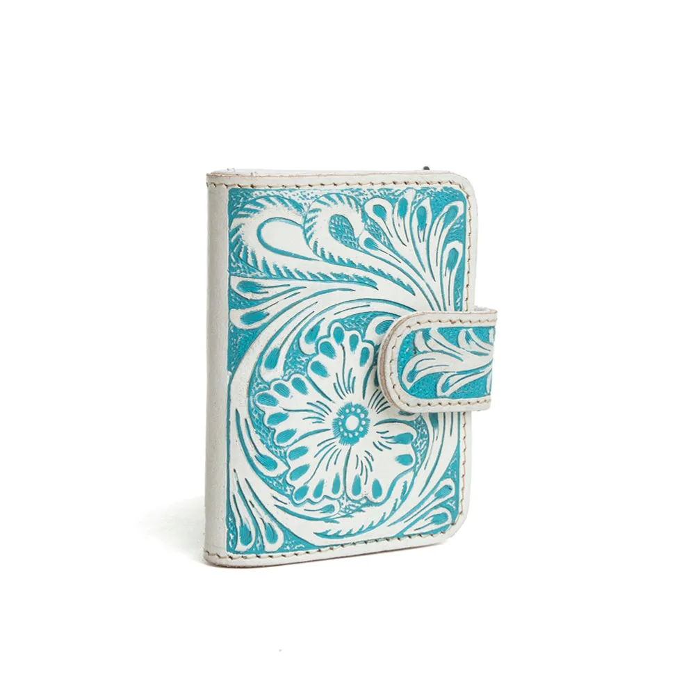 Prairie Meadow Wallet in Frosted Turquoise sold by Myra Bag product image thumbnail 2