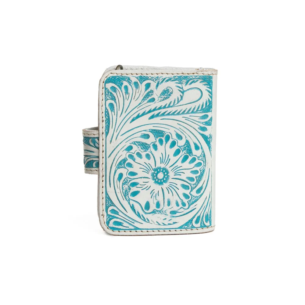 Prairie Meadow Wallet in Frosted Turquoise sold by Myra Bag product image thumbnail 3