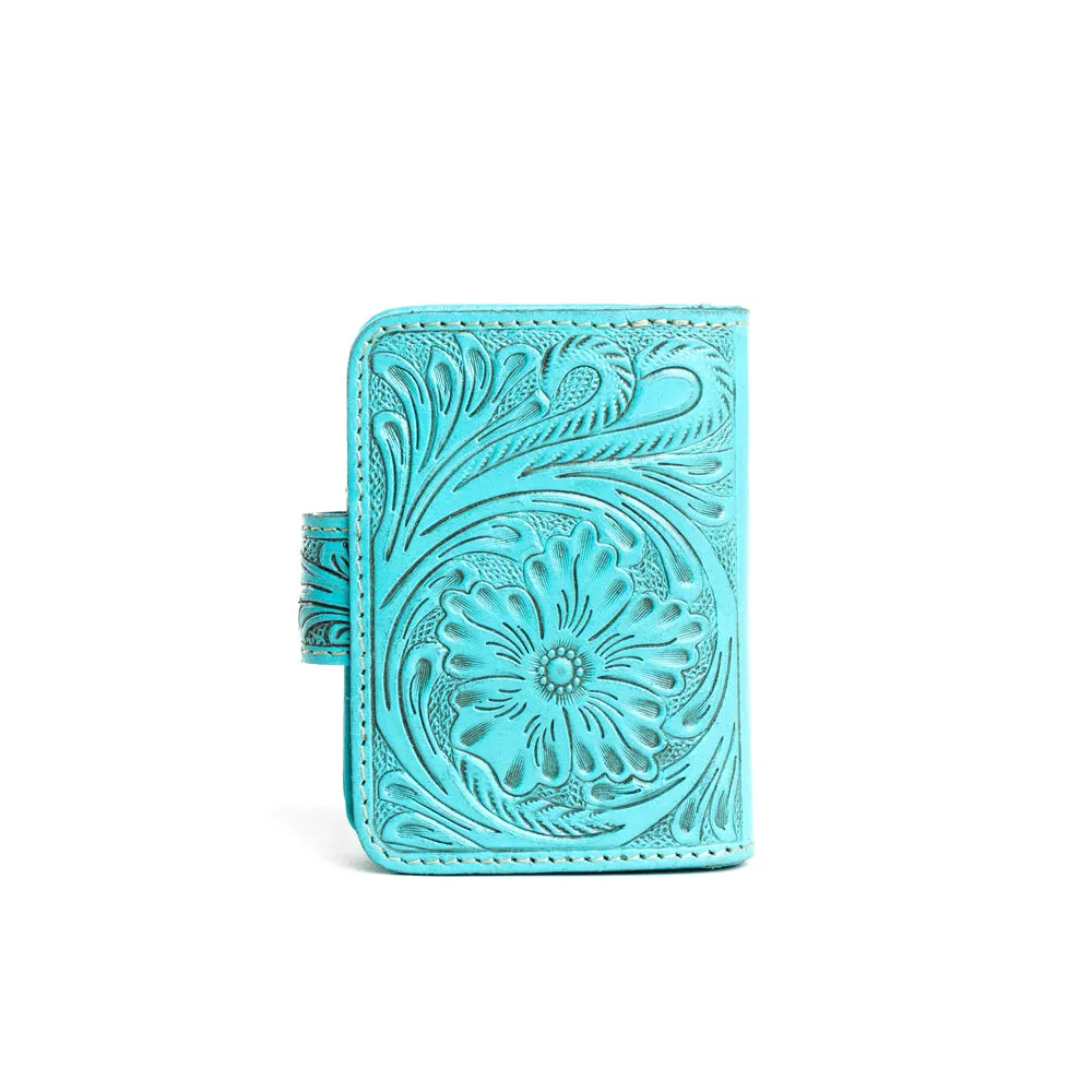 Prairie Meadow Wallet in Turquoise sold by Myra Bag product image thumbnail 3