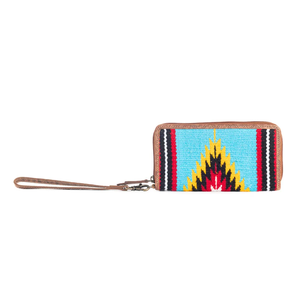 Tribal Visions Wallet in Turquoise sold by Myra Bag product image thumbnail 3