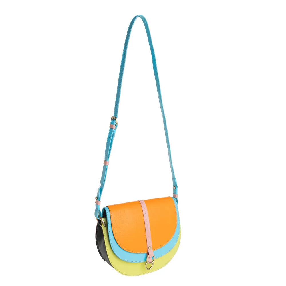Color Point Half Moon Shoulder Bag sold by Myra Bag product image thumbnail 3