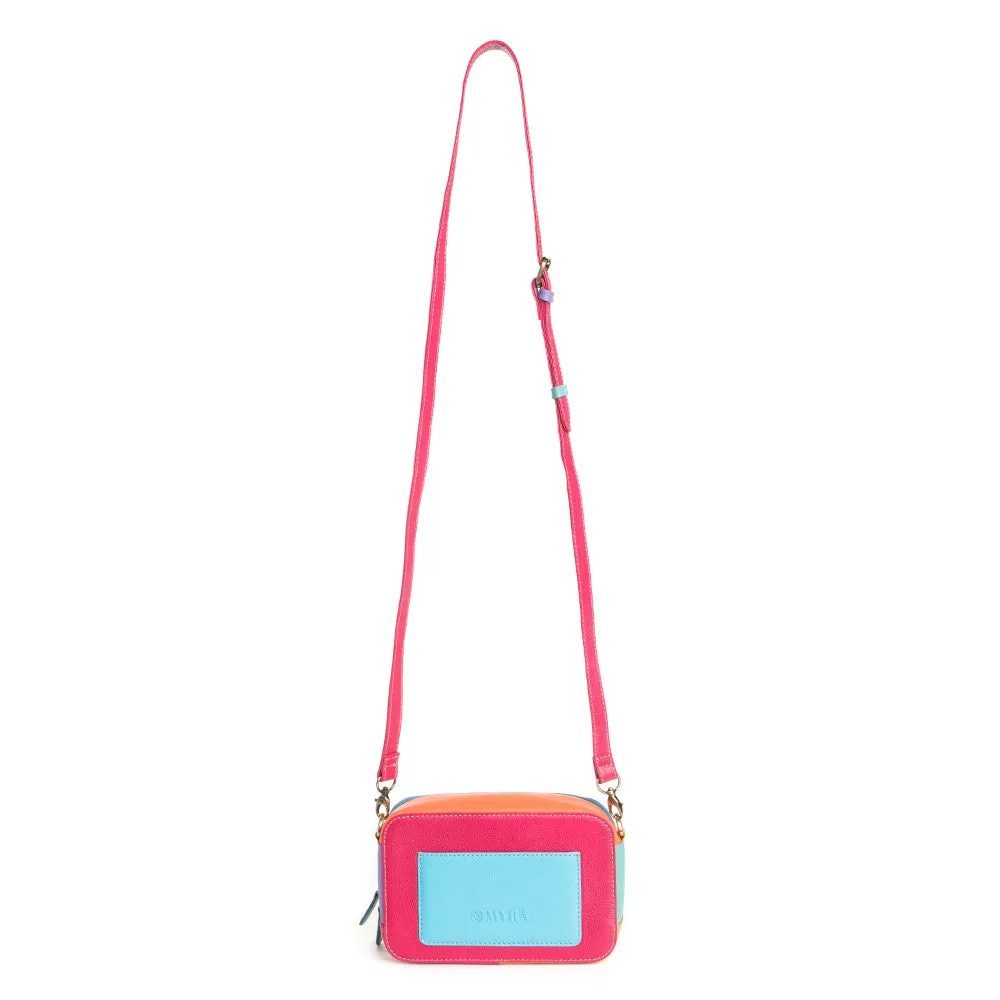 Safari Colours Crossbody Bag sold by Myra Bag product image thumbnail 4