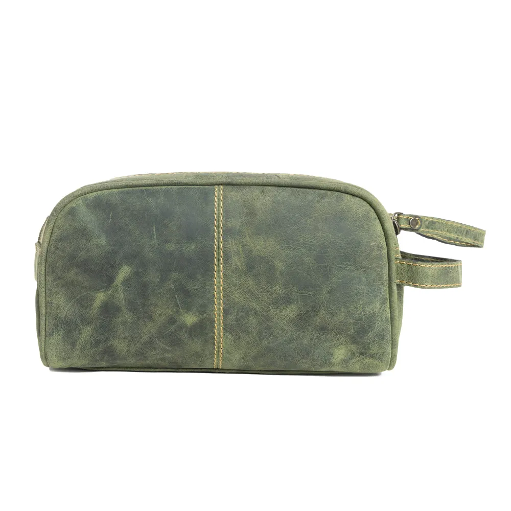 Eagle's Talon Toiletries Bag in Verdent Smoke sold by Myra Bag product image thumbnail 3