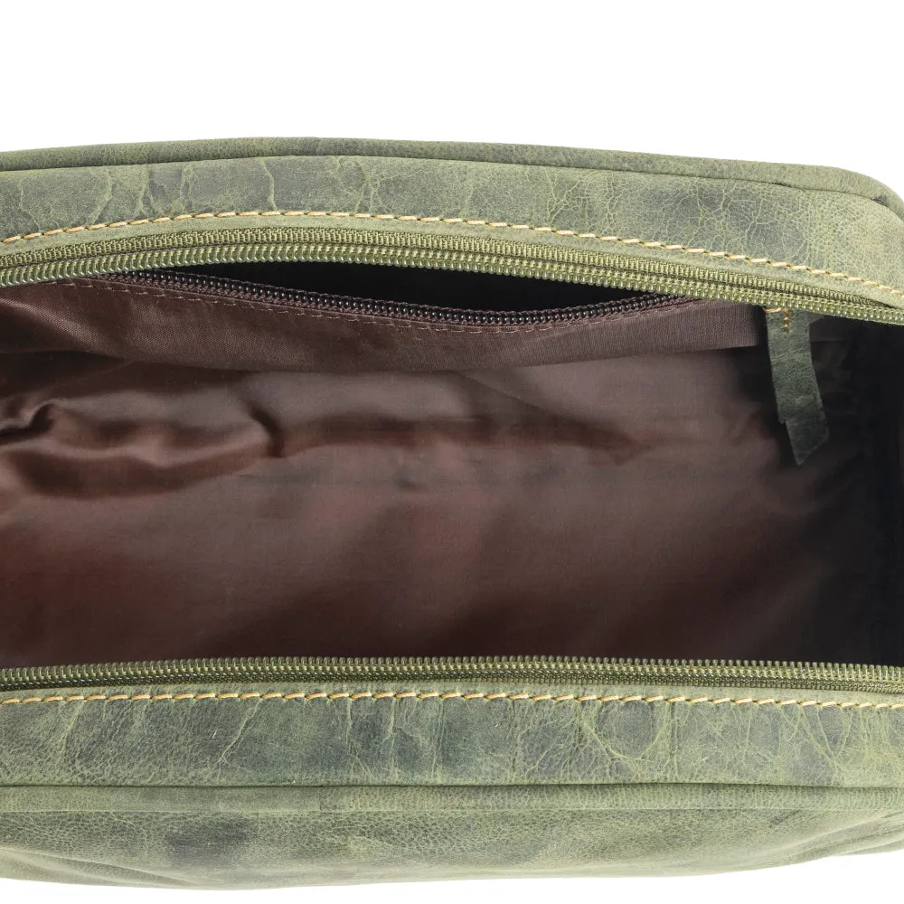 Eagle's Talon Toiletries Bag in Verdent Smoke sold by Myra Bag product image thumbnail 4