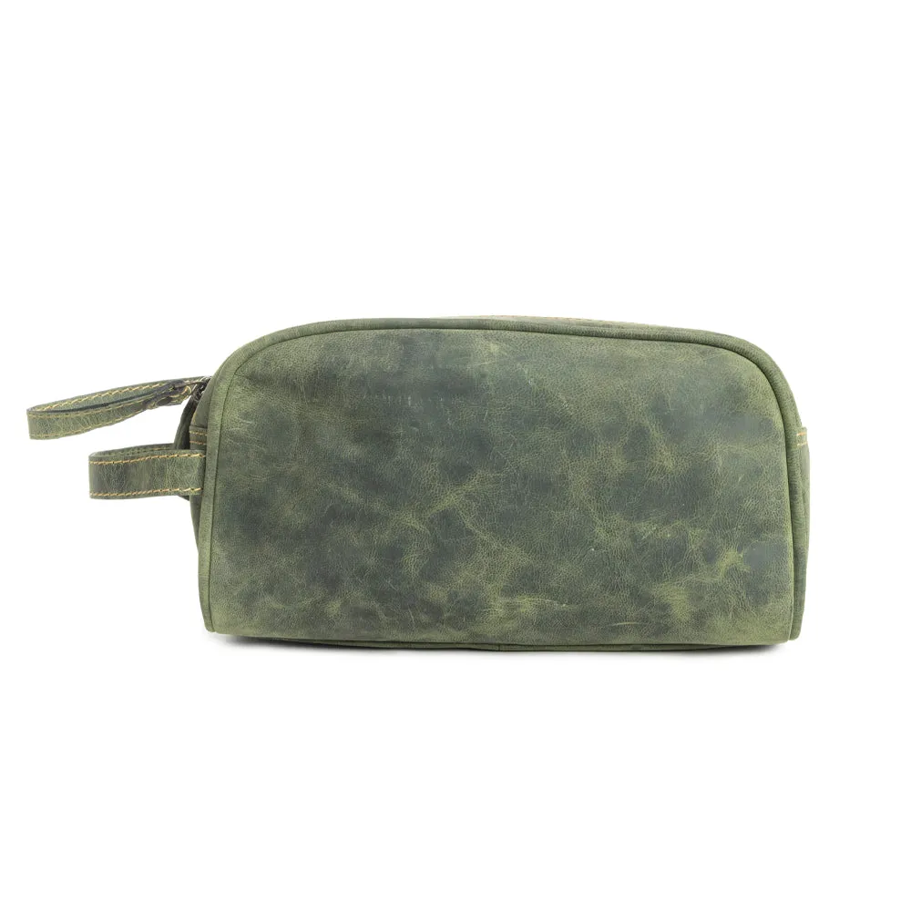 Eagle's Talon Toiletries Bag in Verdent Smoke sold by Myra Bag