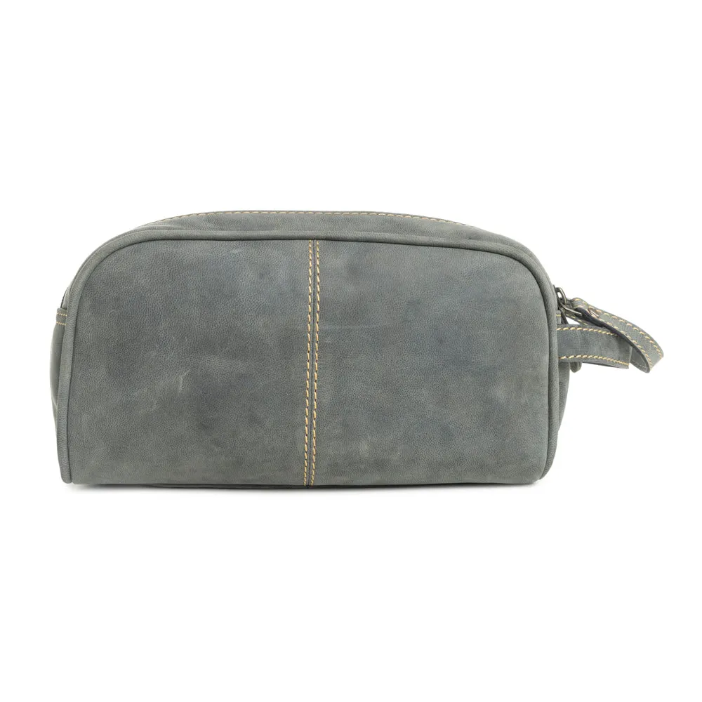 Eagle's Talon Toiletries Bag in Cloud Gray sold by Myra Bag product image thumbnail 3