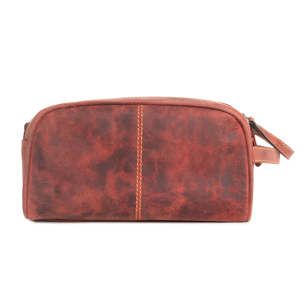 Eagle's Talon Toiletries Bag in Smoky Rust sold by Myra Bag product image thumbnail 3