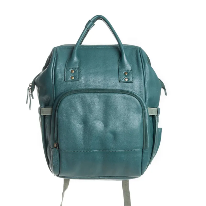 Canyon Colours Diaper Bag Backpack in Teal sold by Myra Bag