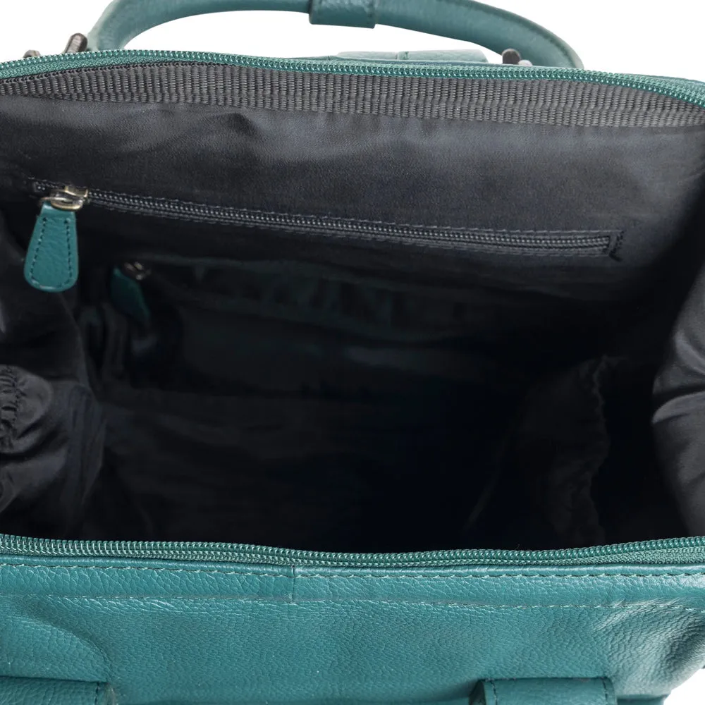 Canyon Colours Diaper Bag Backpack in Teal sold by Myra Bag product image thumbnail 5
