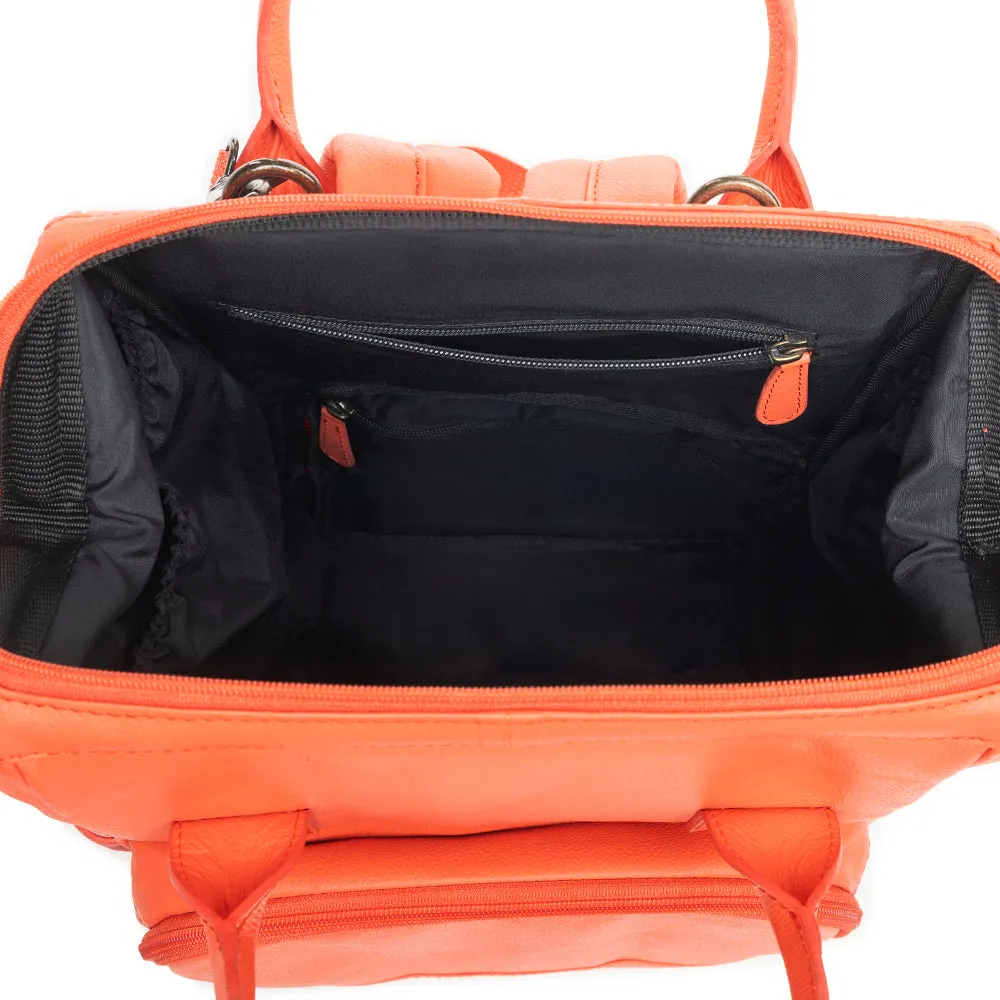 Canyon Colours Diaper Bag Backpack in Salmon sold by Myra Bag product image thumbnail 5