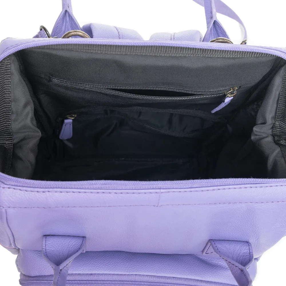 Canyon Colours Diaper Bag Backpack in Lavender sold by Myra Bag product image thumbnail 4