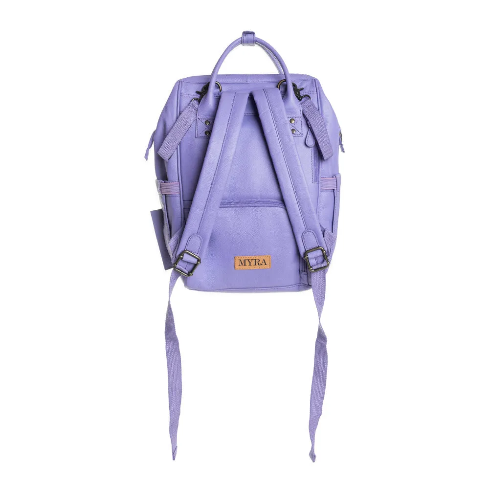 Canyon Colours Diaper Bag Backpack in Lavender sold by Myra Bag product image thumbnail 3