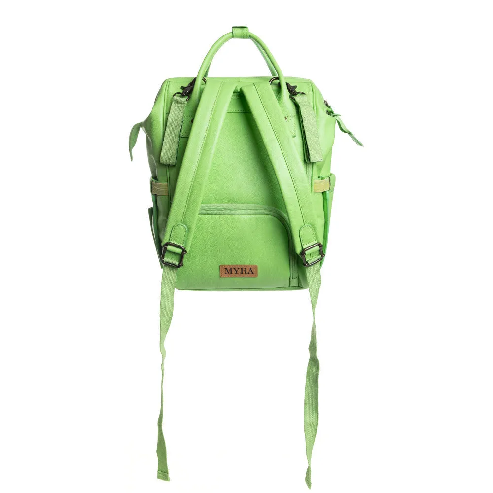 Canyon Colours Diaper Bag Backpack in Willow sold by Myra Bag product image thumbnail 4
