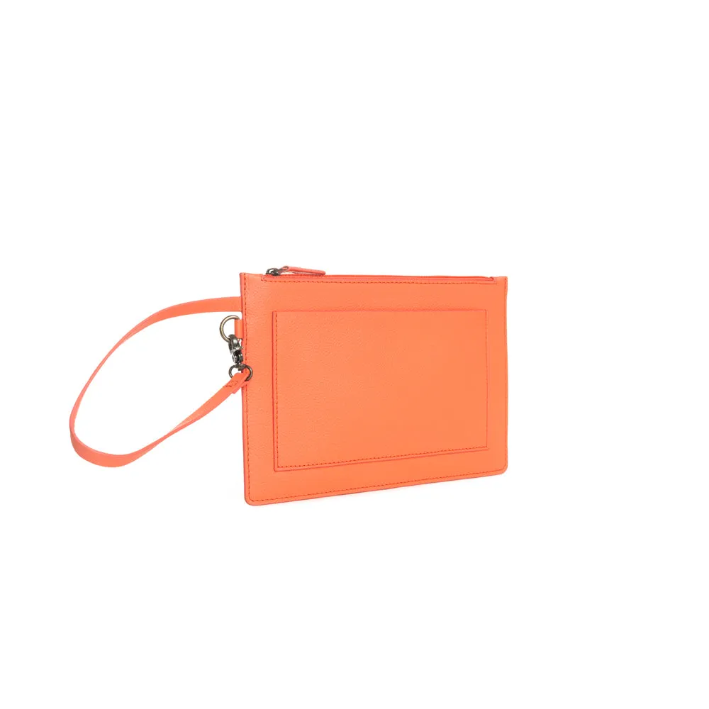 Canyon Colours Clutch Pouch in Salmon sold by Myra Bag product image thumbnail 2