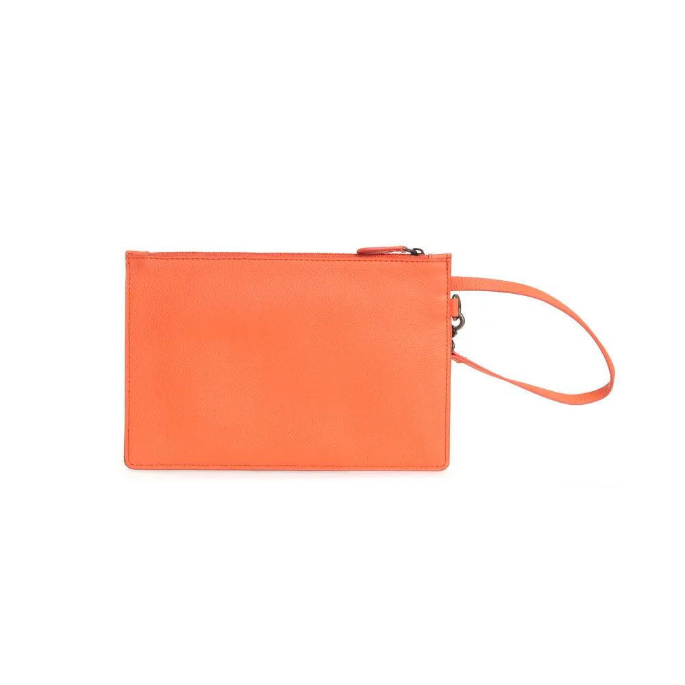 Canyon Colours Clutch Pouch in Salmon sold by Myra Bag product image thumbnail 3