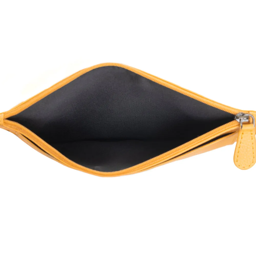 Canyon Colours Clutch Pouch in Sunrise Yellow sold by Myra Bag product image thumbnail 4