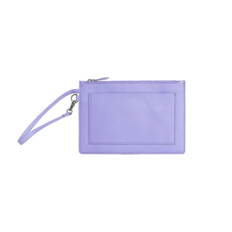 Canyon Colours Clutch Pouch in Lavender sold by Myra Bag