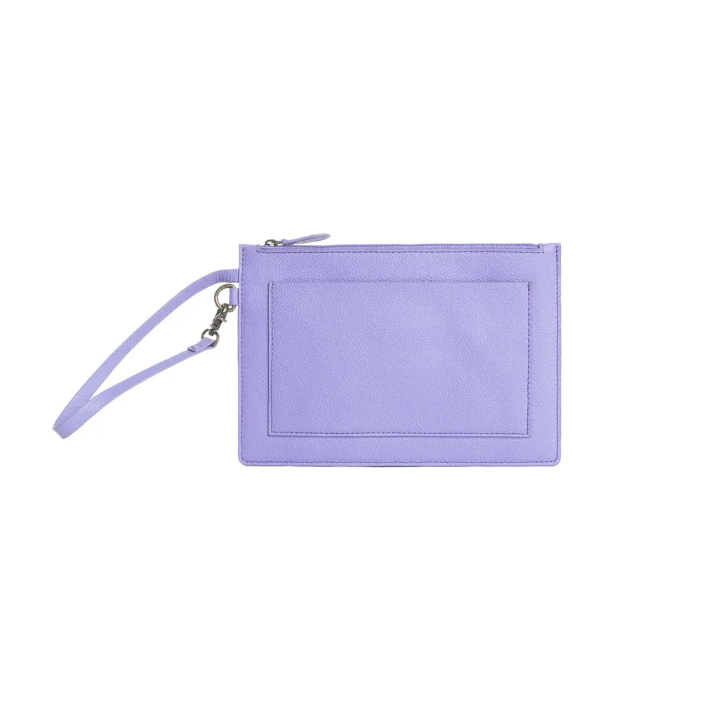 Canyon Colours Clutch Pouch in Lavender sold by Myra Bag
