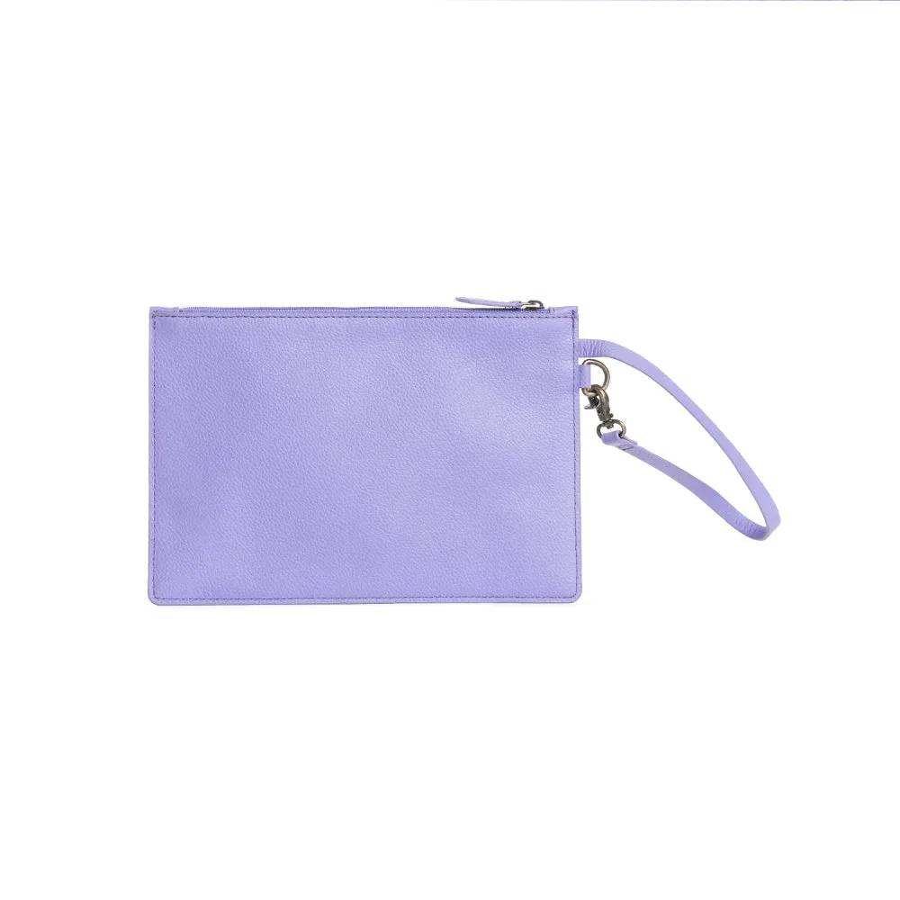 Canyon Colours Clutch Pouch in Lavender sold by Myra Bag product image thumbnail 3