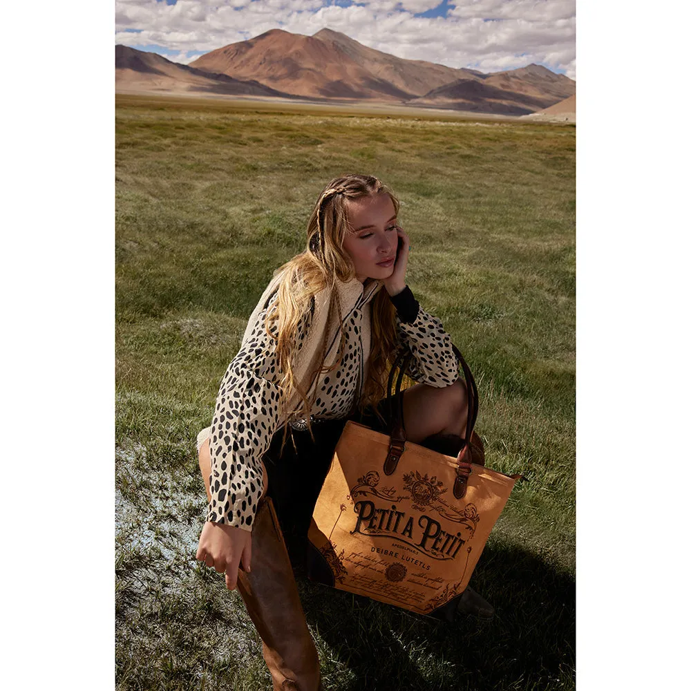 Parisian Charms Tote Bag sold by Myra Bag product image thumbnail 5