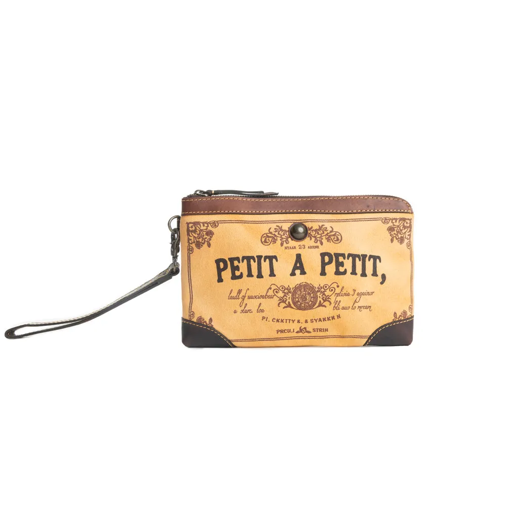 Parisian Charms Clutch Pouch sold by Myra Bag