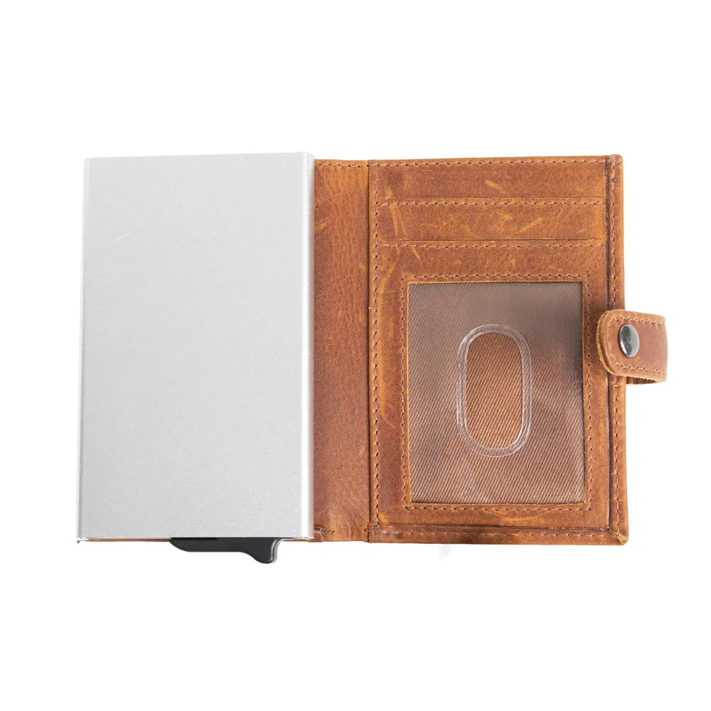 Prairie Sophisticate Compact Wallet in Caramel sold by Myra Bag product image thumbnail 4