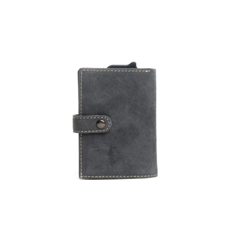Prairie Sophisticate Compact Wallet in Slate sold by Myra Bag