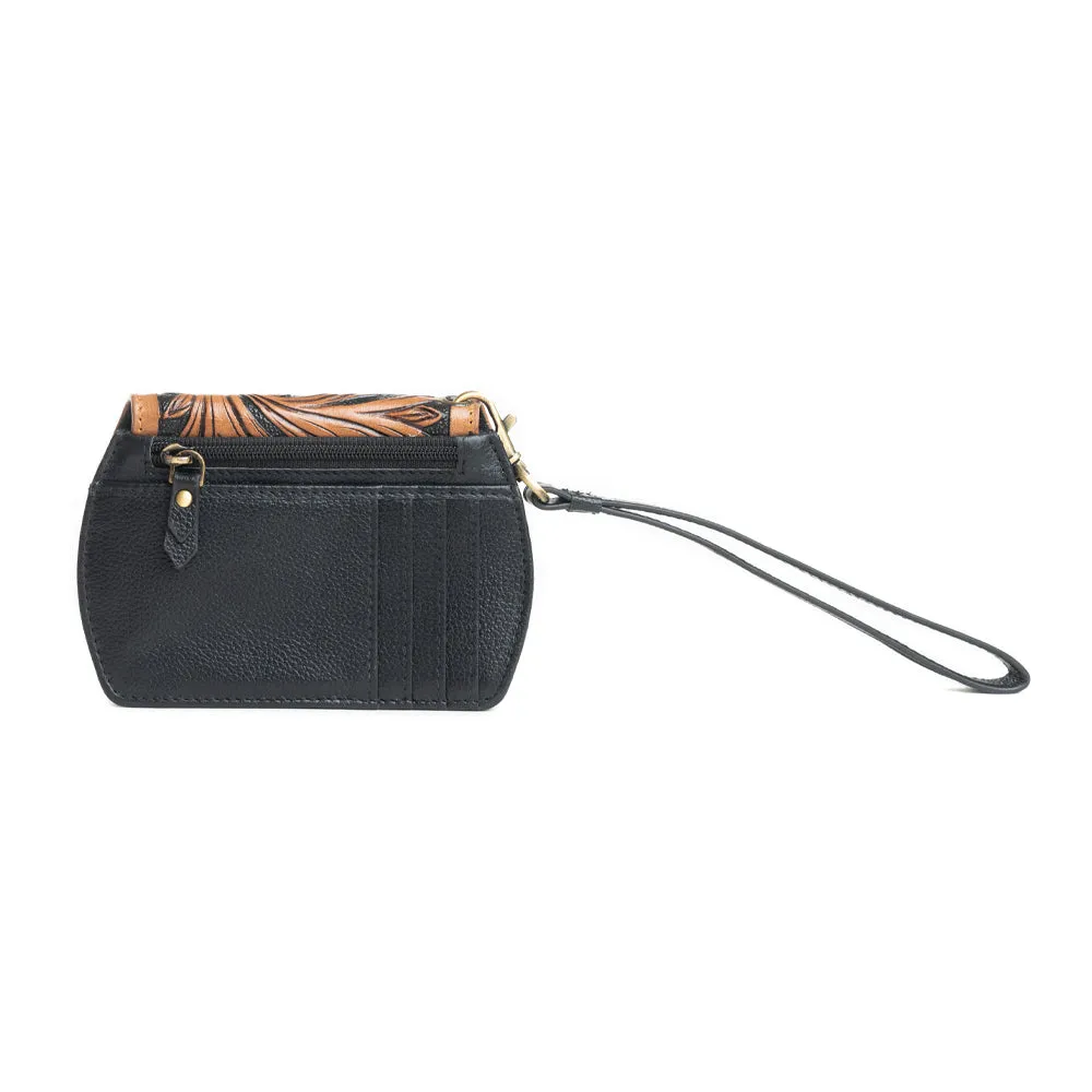 Canyon Bloom Wallet in Ebony sold by Myra Bag product image thumbnail 3