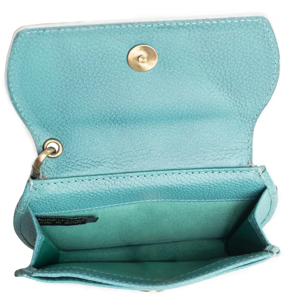 Canyon Bloom Wallet in Turquoise sold by Myra Bag product image thumbnail 4