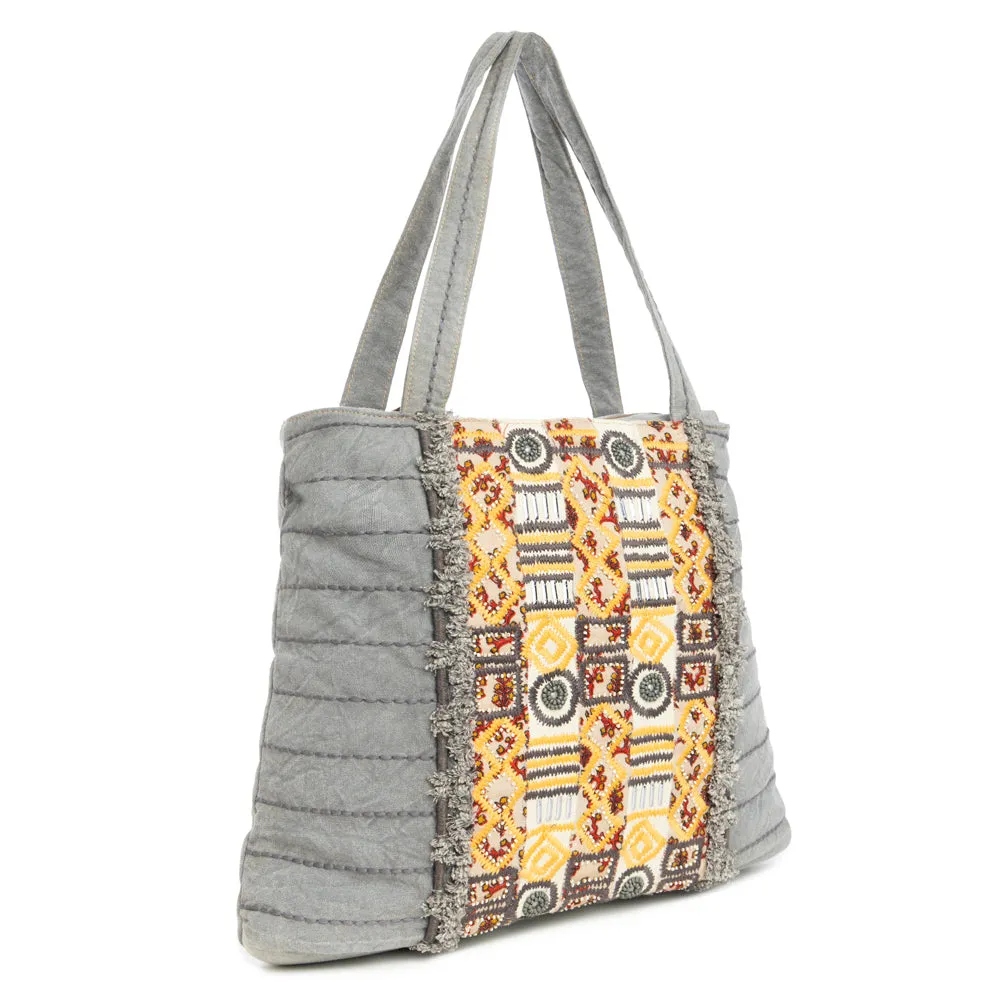 Bohemian Tapestry Tote Bag sold by Myra Bag product image thumbnail 2