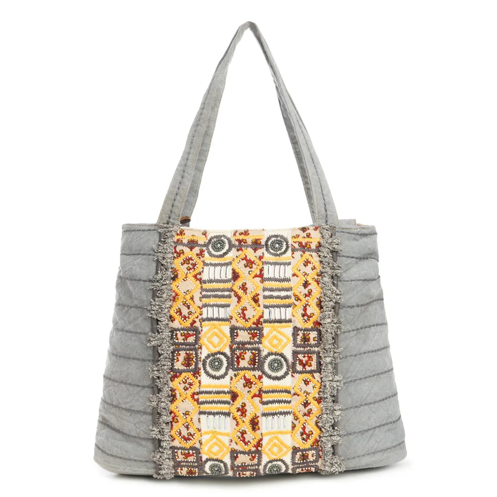 Bohemian Tapestry Tote Bag sold by Myra Bag