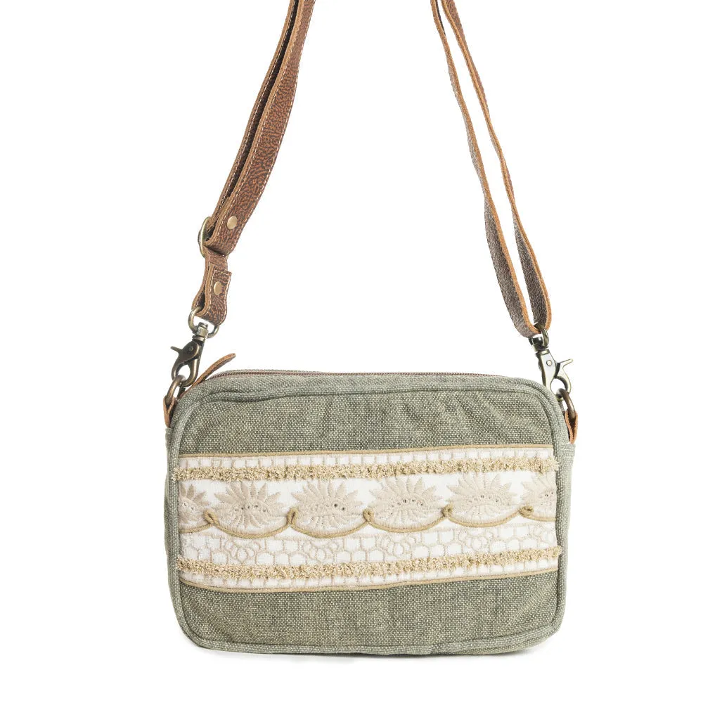 Desert Sage Dreams Petite Messenger Bag sold by Myra Bag product image thumbnail 2