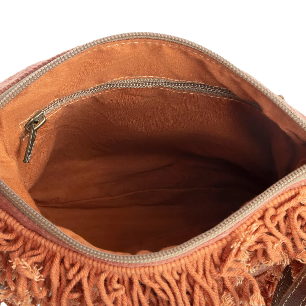 Sunset Fringe Small & Crossbody bag sold by Myra Bag product image thumbnail 5