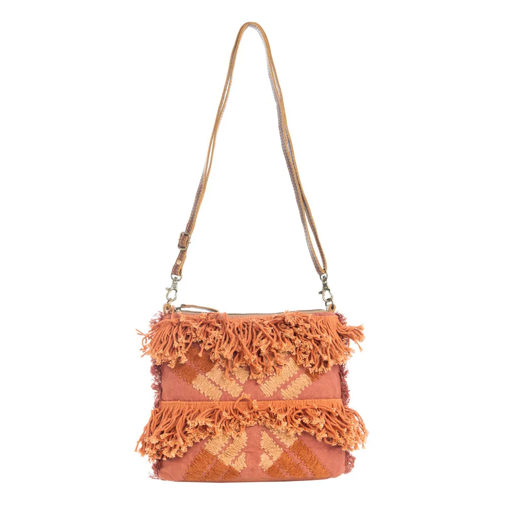 Sunset Fringe Small & Crossbody bag sold by Myra Bag product image thumbnail 2