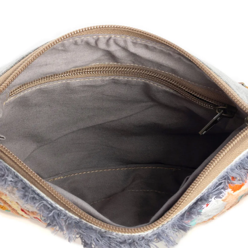 Mosaic Garden Clutch Pouch sold by Myra Bag product image thumbnail 4