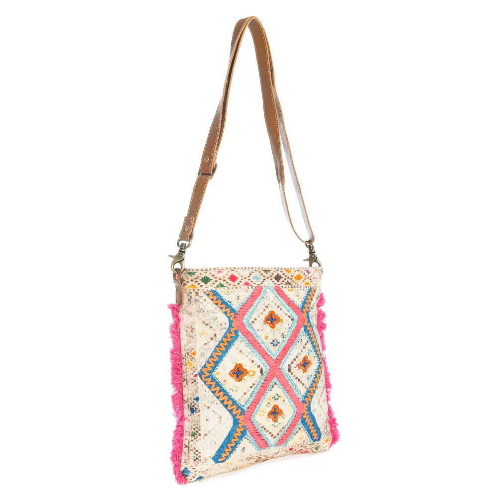 Quad Desert Blooms Messenger Bag sold by Myra Bag product image thumbnail 3
