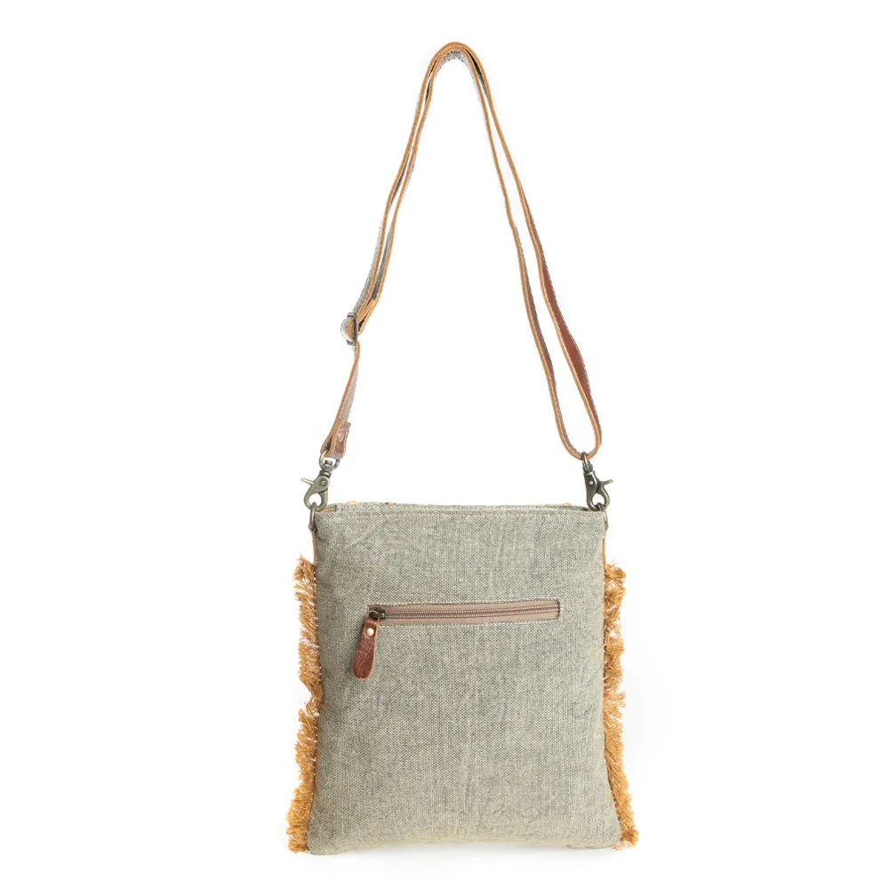 Sage Whisper Messenger Bag sold by Myra Bag product image thumbnail 4