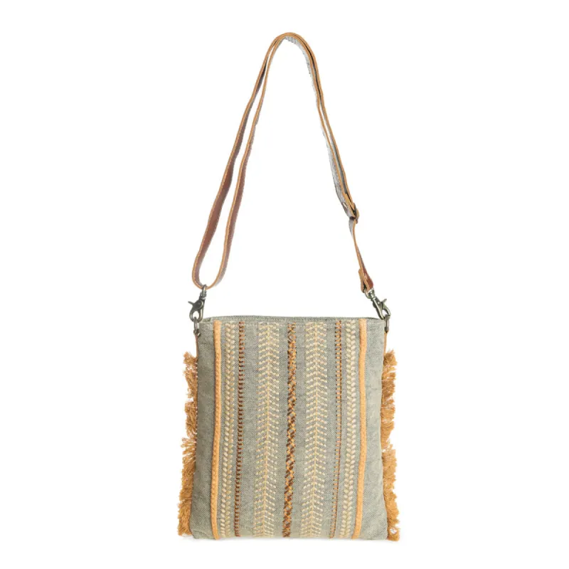 Sage Whisper Messenger Bag sold by Myra Bag