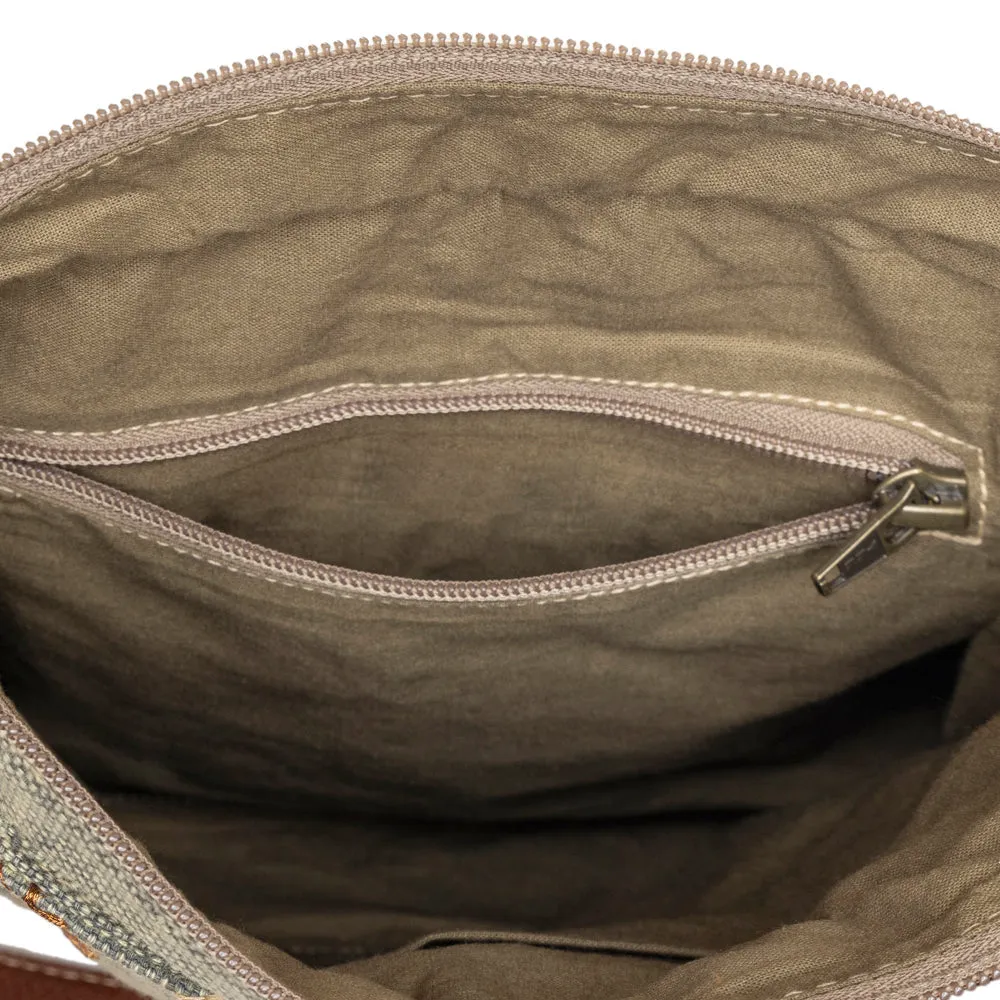 Sage Whisper Messenger Bag sold by Myra Bag product image thumbnail 5