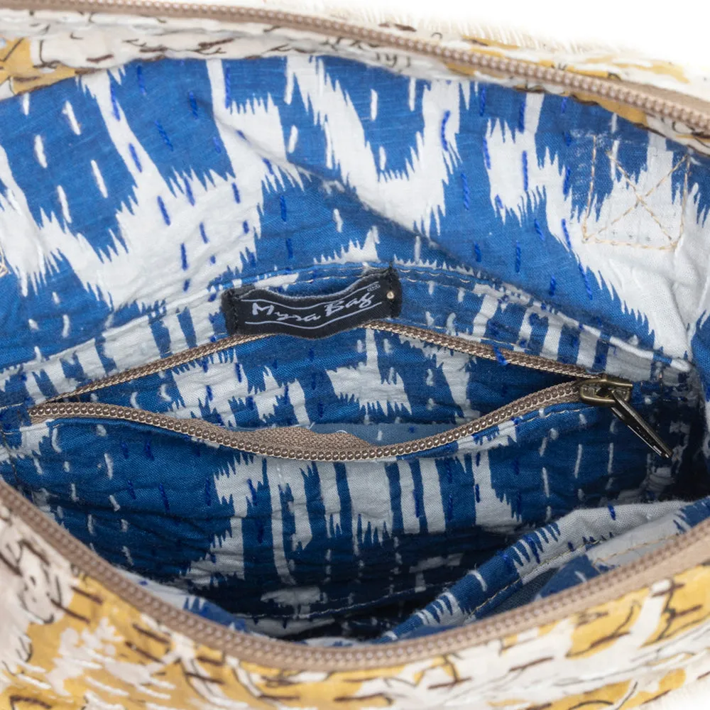 Golden Prairie Leaf Mini Tote Bag sold by Myra Bag product image thumbnail 4